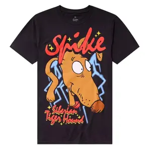 Rugrats Spike Puff Print T-Shirt