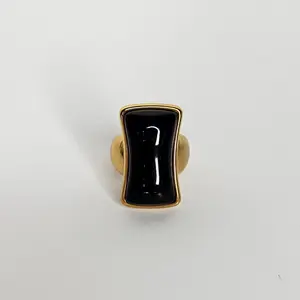 Amapola Black Ring (Anillo)