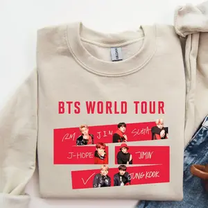 Bangtan World Tour 2026 Concert 2026 Army Fan Gift Sweatshirt, Bangtan Comeback Merch, Army Fan Shirt