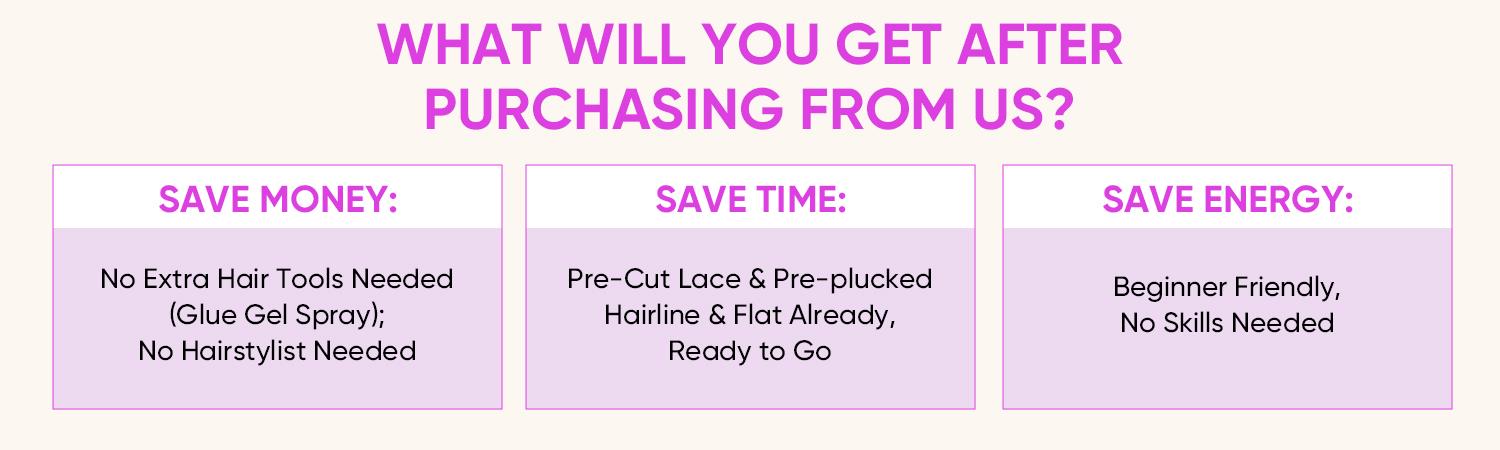 Wigfever Silky Straight Wear Go Real Glueless Natural And Colorful Wigs Pre Bleached And Pre Cut 7*4 Lace Human Hair Lace Front Wigs Beginner Friendly #Spring Glow-Up SpringStatements