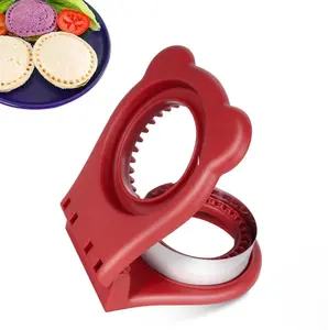 2026 Sandwich Maker Sealer Cutter, Crustless Sandwich Cutter, BPA-Free & Dishwasher Safe, PB&J Uncrustable Maker for Breakfast/Lunchboxes