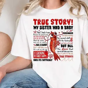 Shark Tale Quote Shirt, True Story Shirt, Shrimp Shirt, Film Shirt, Sweatshirt, Unisex Shirt, Sweatshirt,Unisex Crewneck T-shirt for Men And Women