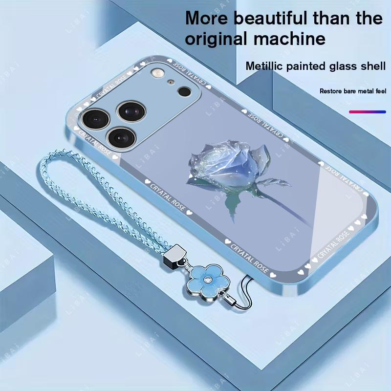 Brand new premium phone case,For iPhone 17/16/15/14/13/12/11 Pro Max Plus and Samsung models (S25, S24, S23, S22, S21, S20,A series) Free four-leaf clover lanyard,drop-proof and fingerprint-resistant,simple and elegant design,multiple colors available 995