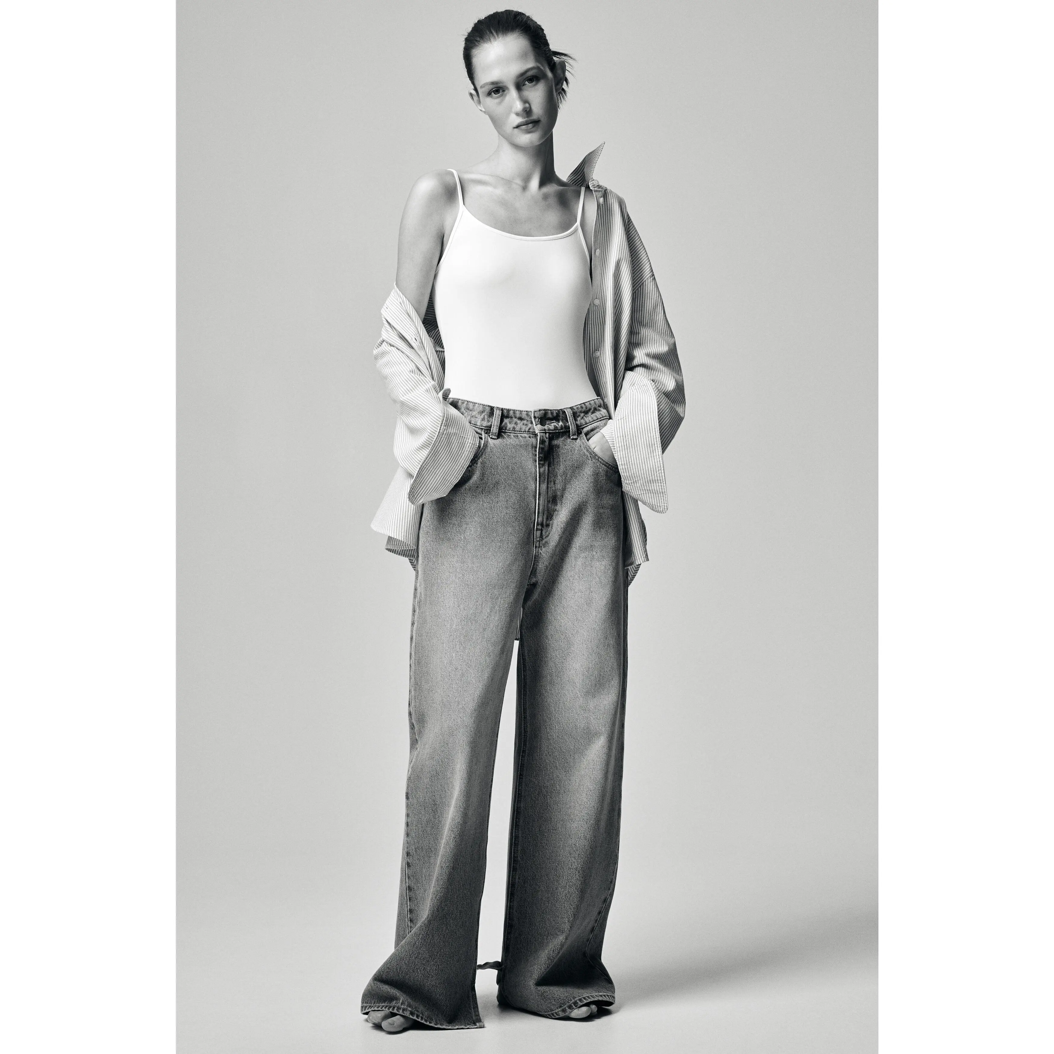 H&M Microfibre strappy top