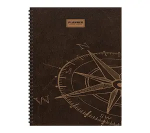 TF Publishing Leather Compass Weekly Monthly Planner July 2026