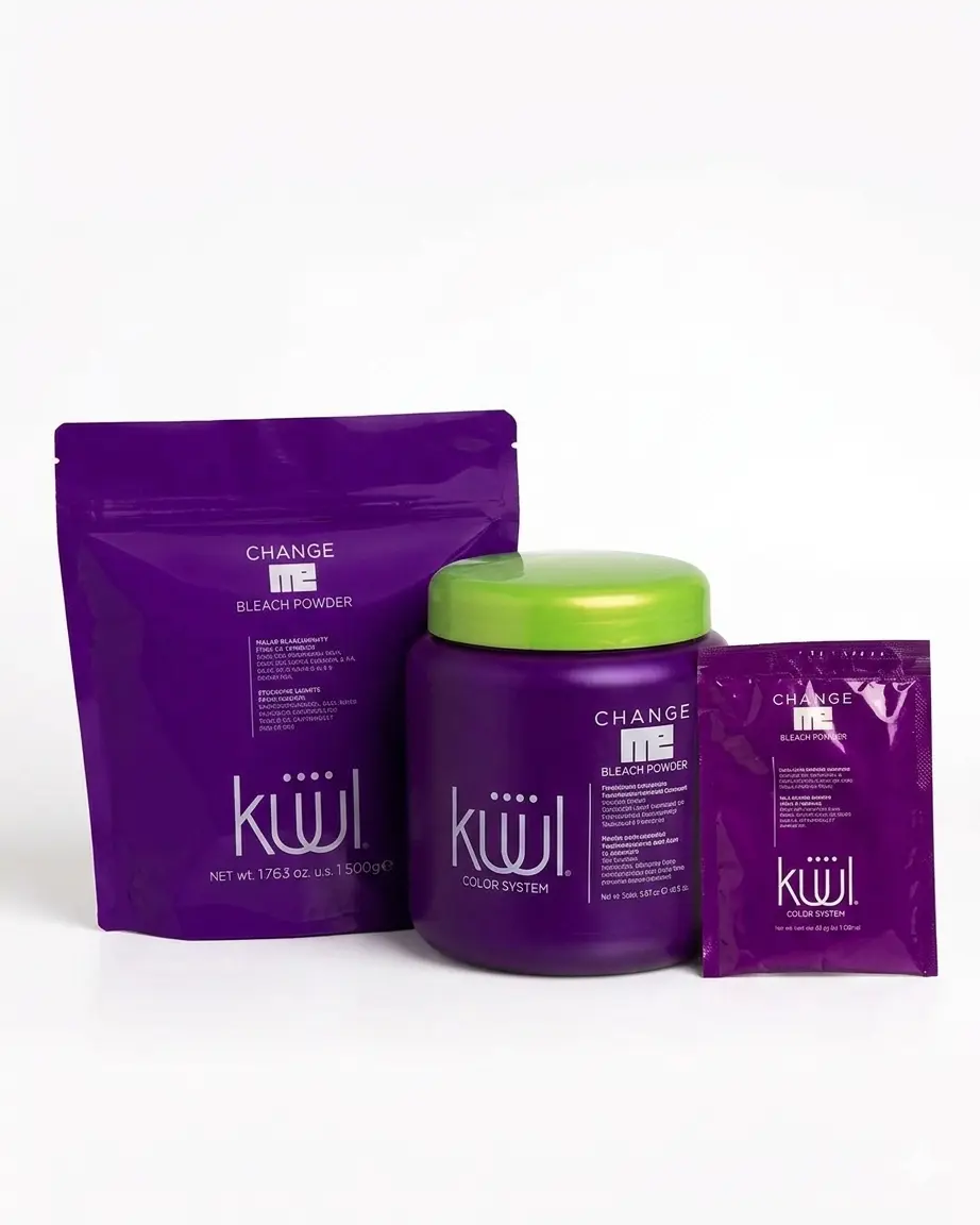 Kuul Change Me Bleach Powder - Polvo Decolorante ( 500 g / 350 g / 45 g )