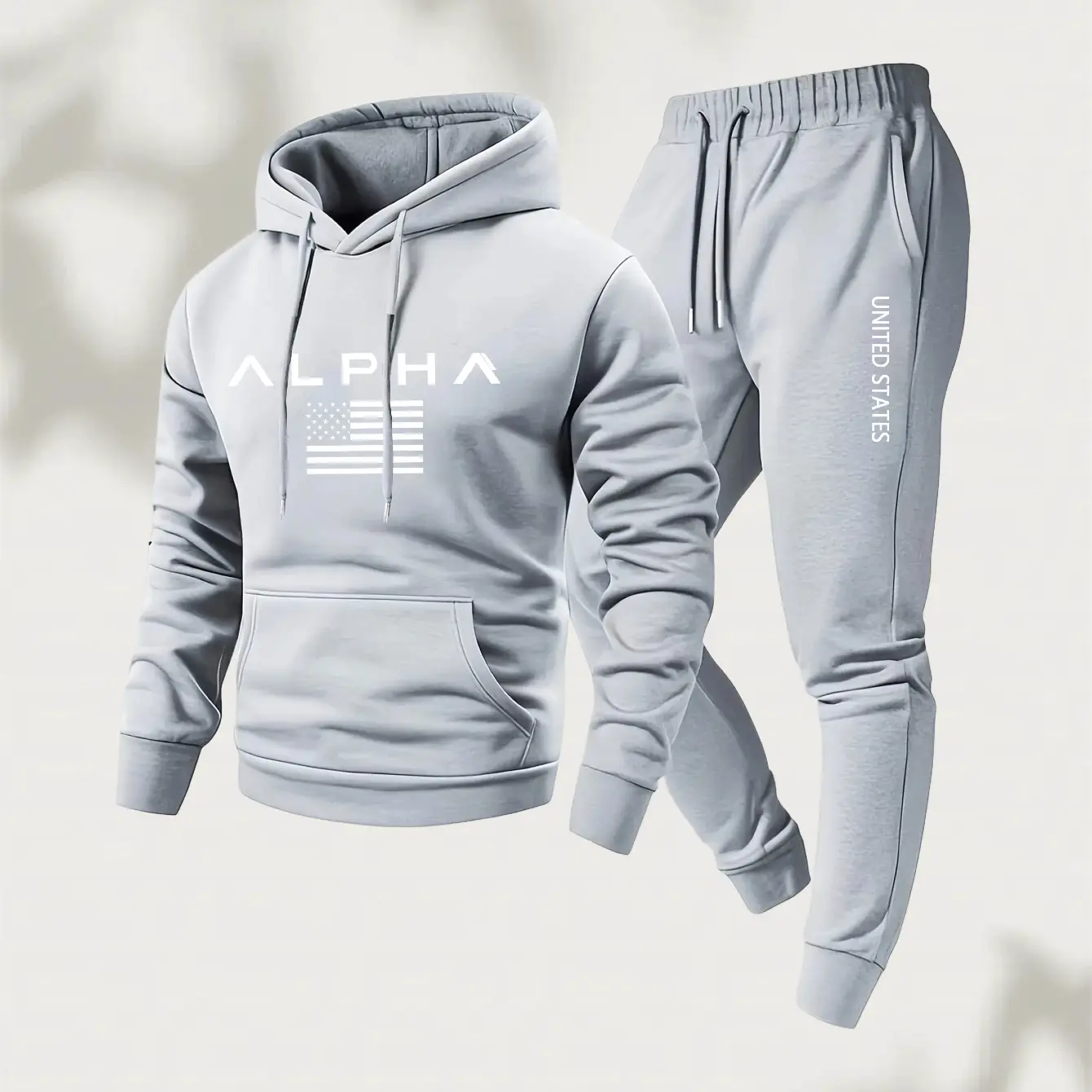 Men's two-piece suit, casual round neck long-sleeved hooded sweatshirt and sweatpants set, suitable for winter and autumn, sportswear set sweater hooded sweatshirt sweatshirt sweatpants hooded sweatshirt jogging pants sweatshirt pants hooded sweatshirt fa