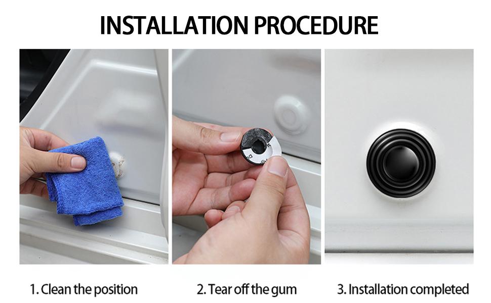 24PCS Car Door Shock Absorber Cushion Gasket Decoration Sticker Shock-Absorbing Gasket Anti-Collision Gasket Car Accessories 24PCS Car Door Shock Absorber Cushion Gasket Decoration Sticker Shock-Absorbing Gasket Anti-Collision Gasket Car Accessories