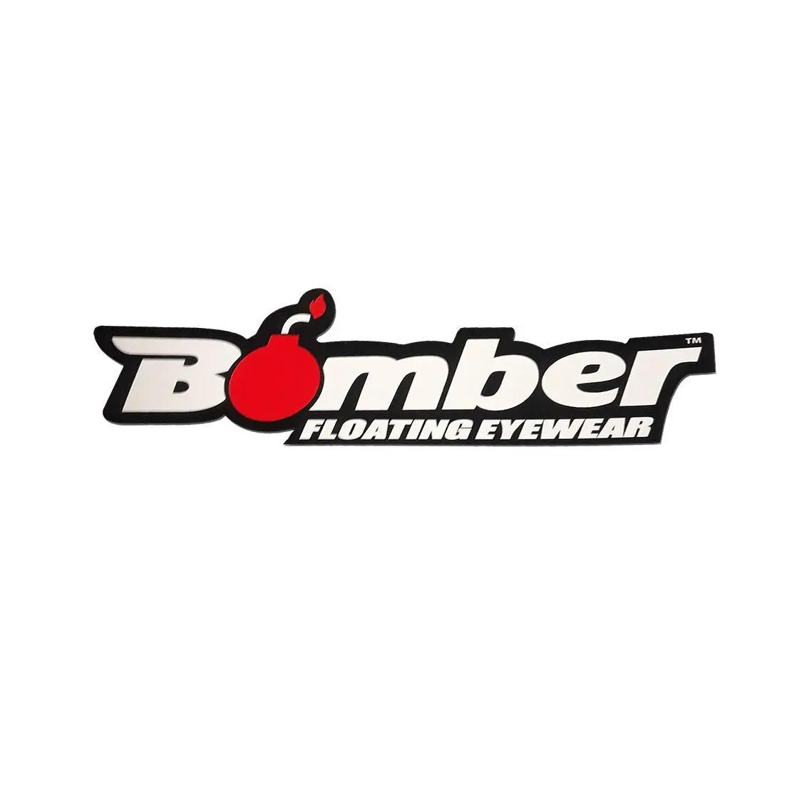 7" Red-Black Floating Bomber Decal Sticker, Adhesive Decorative Sticker for DIY Scrapbooking & Stamping (Toys & Hobbies), Adhesive Stickers Stickers
