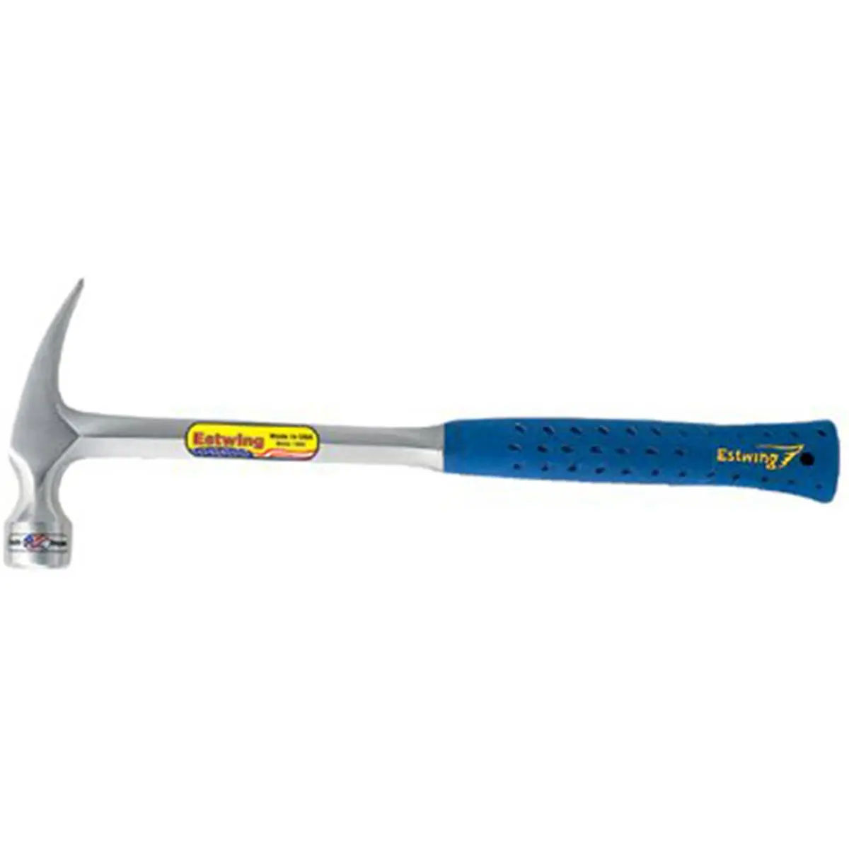 Estwing 62901 28 Oz. Milled Face Steel Head Framing Hammer Tool - 16-Inch Straight Handle Cushion Grip Heavy-Duty Hand Tool for Construction, Woodworking