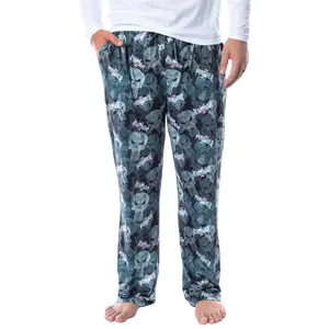 Marvel Mens' The Punisher Skull Icon Tossed Print Sleep Pajama Pants