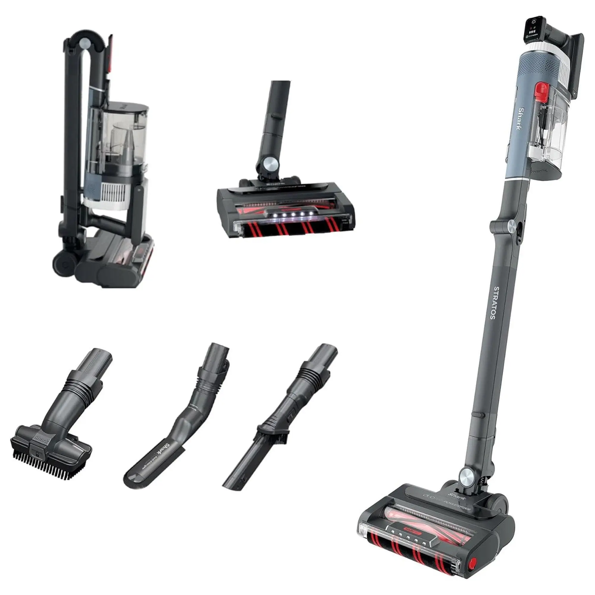 Shark Stratos Cordless Vacuum with DuoClean PowerFins (Certified Refurbished) Shark Stratos Cordless Vacuum with DuoClean PowerFins (Certified Refurbished)