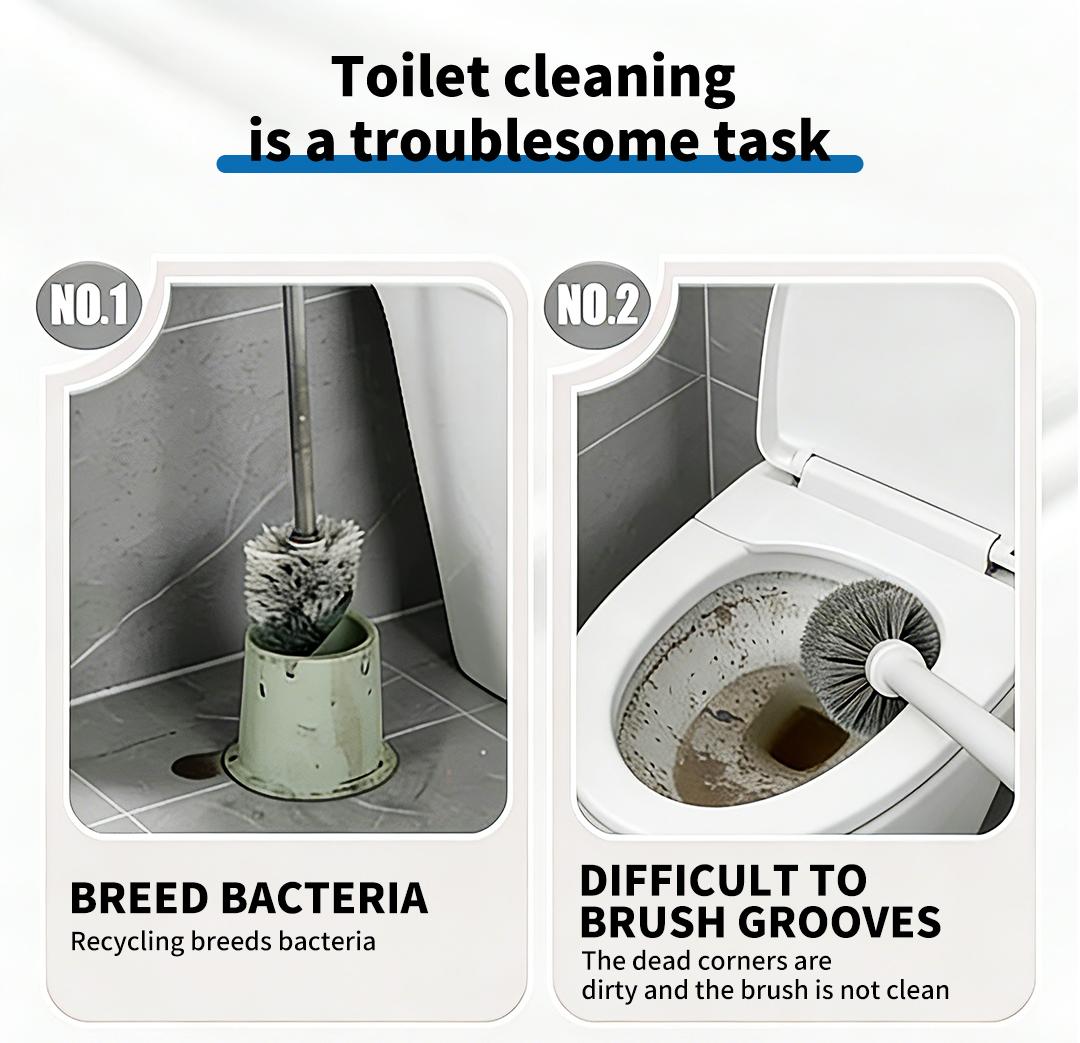 Toilet cleaning pain points
