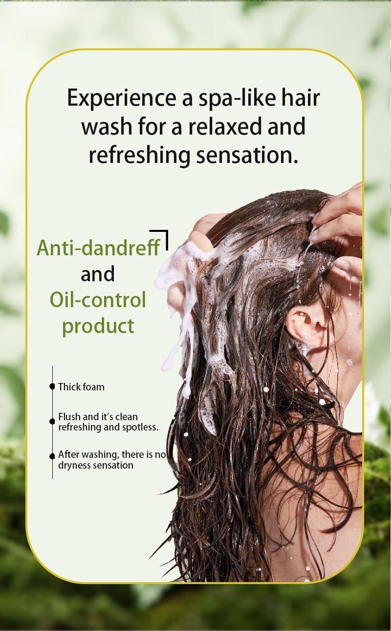 Tgideas RosemaryShampoo  - BoostHair Growth, Control Oil & Dandruff,Soothe Scalp lritation & RestoreShine!