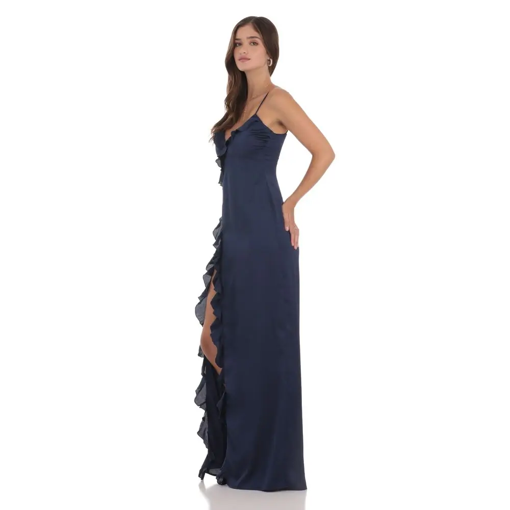 chinese dress ladies Amazon.com: EASEDAILY Women's V Neck Maxi Dresses Navy Blue Backless Formal  Evening Wedding Guest Dress Split Ruffle Bridesmaid Gown (US, Numeric, 6,  Regular, Regular, Navy Blue) : Clothing, Shoes & Jewelry main image 0