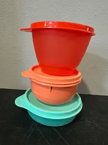 Tupperware (ONE)  Container - Compact Design with Secure Lid for Fresh Food Storage - Ideal for Home & Office Use