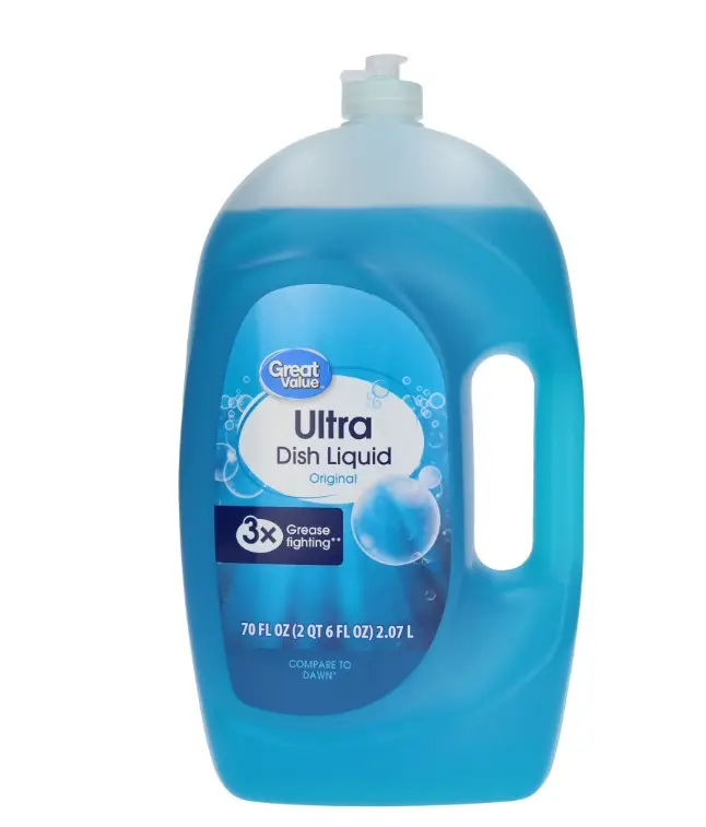 Great Value Ultra Original Dish Liquid, 70 fl oz