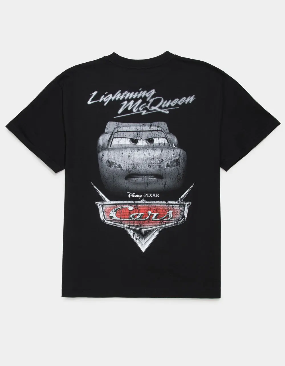 DISNEY Pixar Cars Lightning McQueen Mens Tee