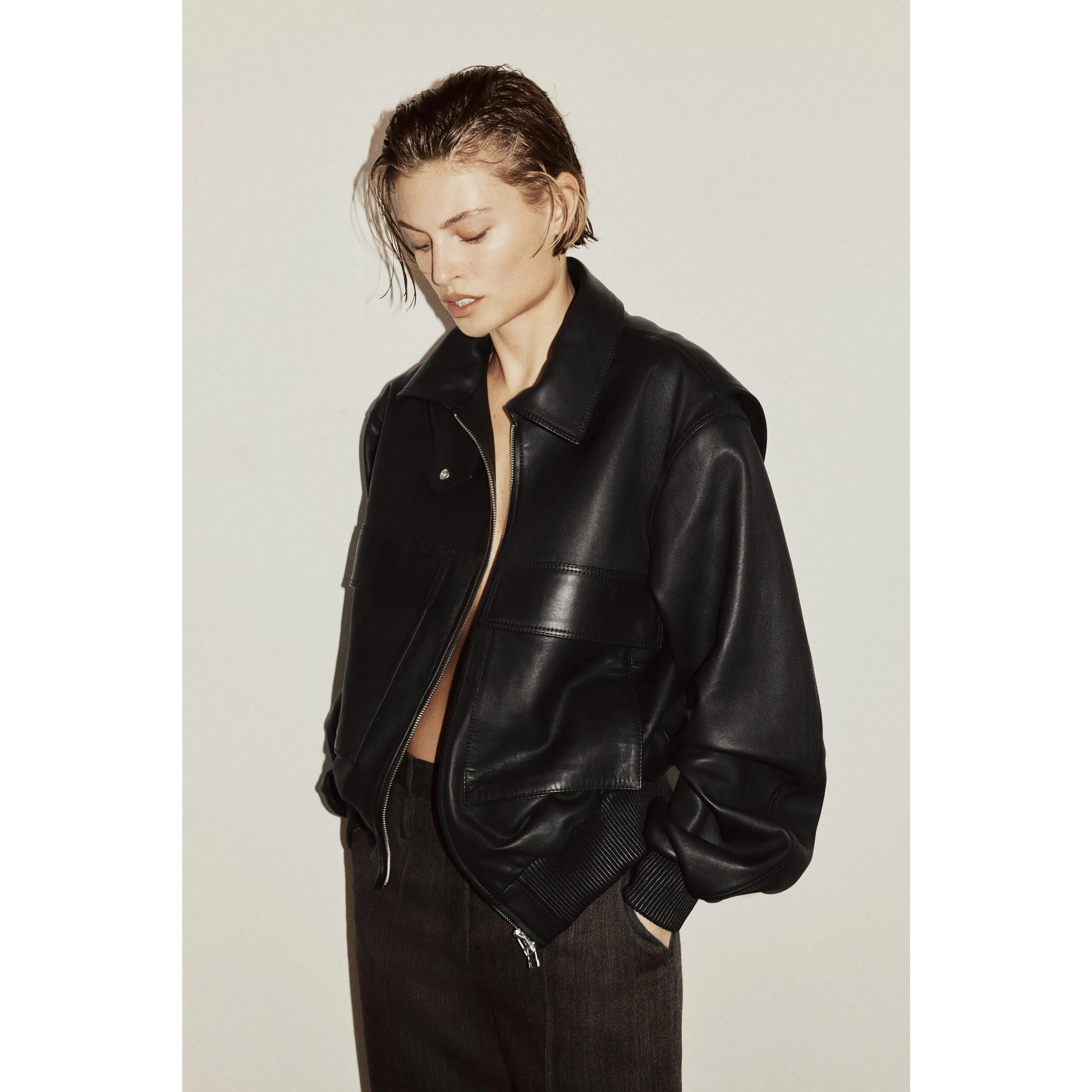 H&M Leather jacket