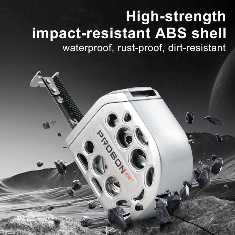 16/25FT Retractable Tape Measure Stainless Steel Measuring Tape With One sided Scale Waterproof Portable AutoLock Ruler With Magnetic engineer tape 16/25FT Retractable Tape Measure Stainless Steel Measuring Tape With One sided Scale Waterproof Portable AutoLock Ruler With Magnetic engineer tape