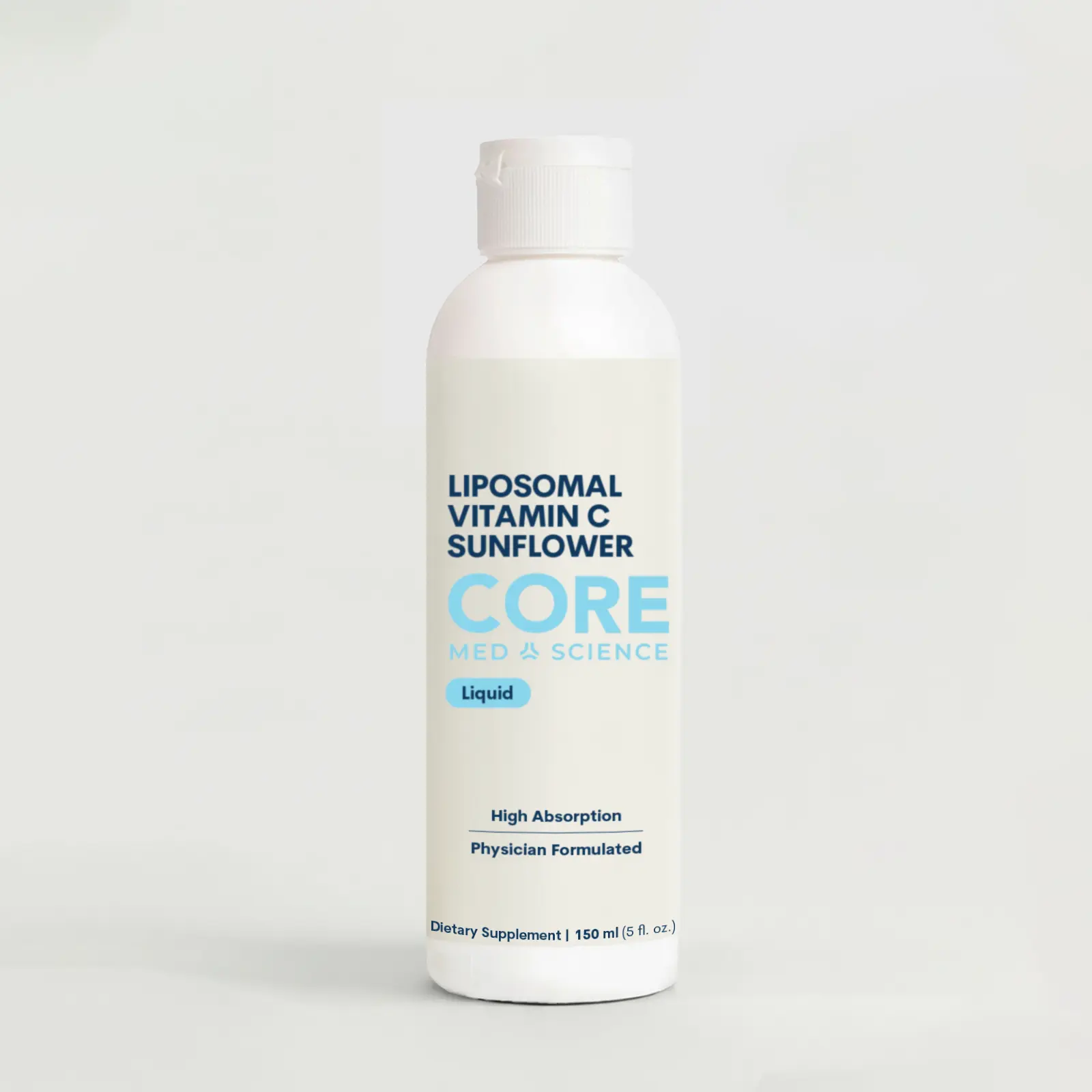Liposomal Vitamin C - Liquid - Sunflower Formula (5 FL OZ / 30 Servings) Immune System Support Antioxidant Activity Supplement Collagen