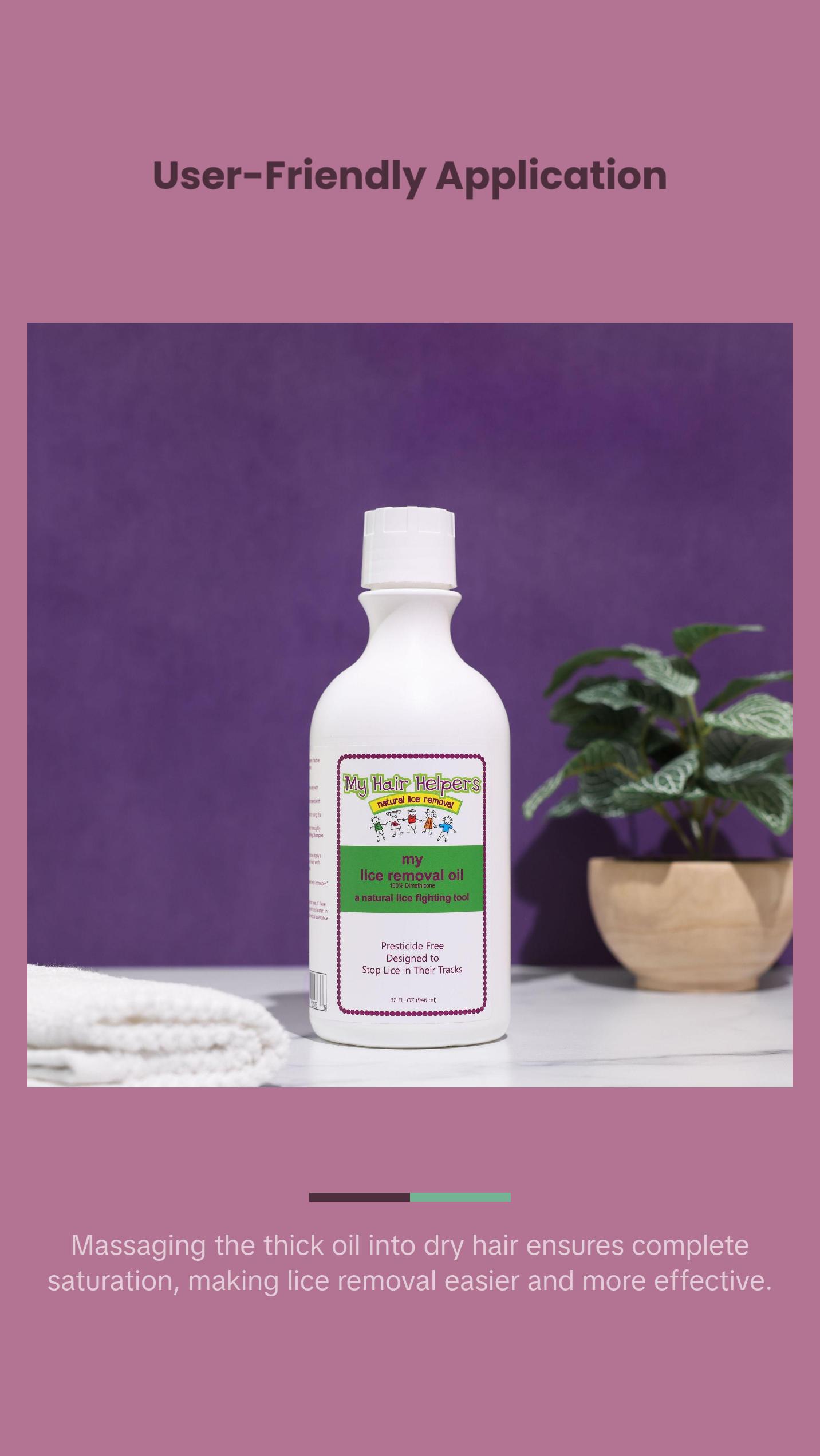 My Dimethicone Lice Oil | 32oz | For 3-5 Children My Dimethicone Lice Oil | 32oz | For 3-5 Children