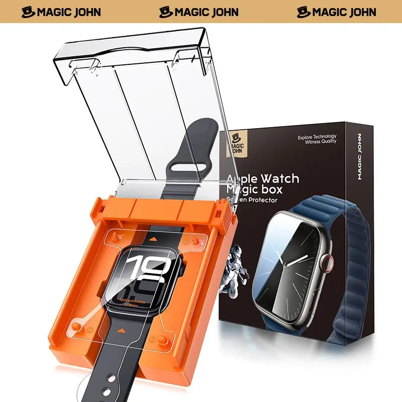 MAGIC JOHN 2 Pack Ceramic Screen Protector for Apple Watch HD Clear Bubble Free Design Anti Shock Full Coverage,back to school,back to school haul