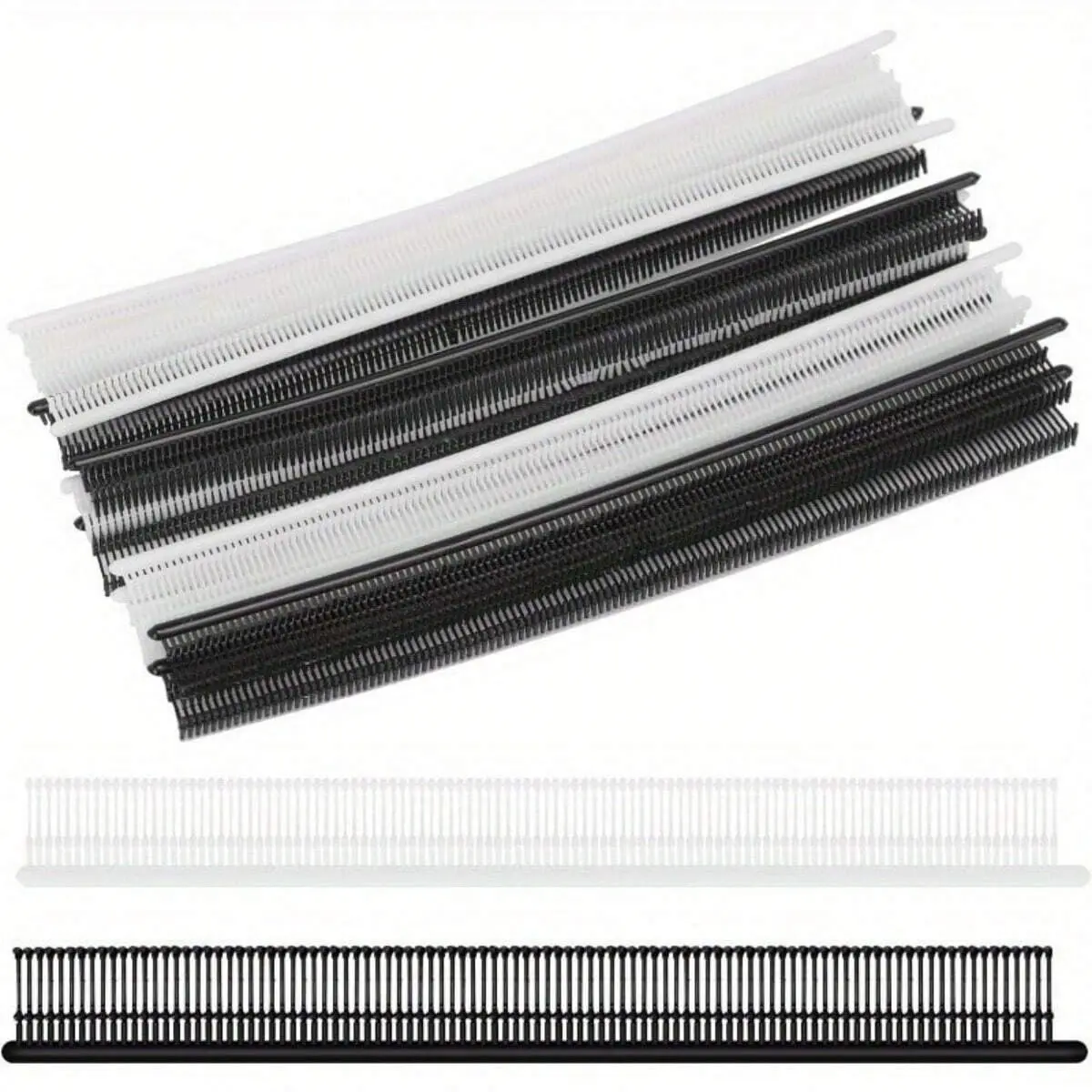 and 1500pcs Latch Hooks, Nylon I-Beam Rivets, Mini Sewing Label Gun Fasteners, Anti-Slip, Adjustable Pants Length, Clothing Tags, Clothing Labels, Mini Size, Durable