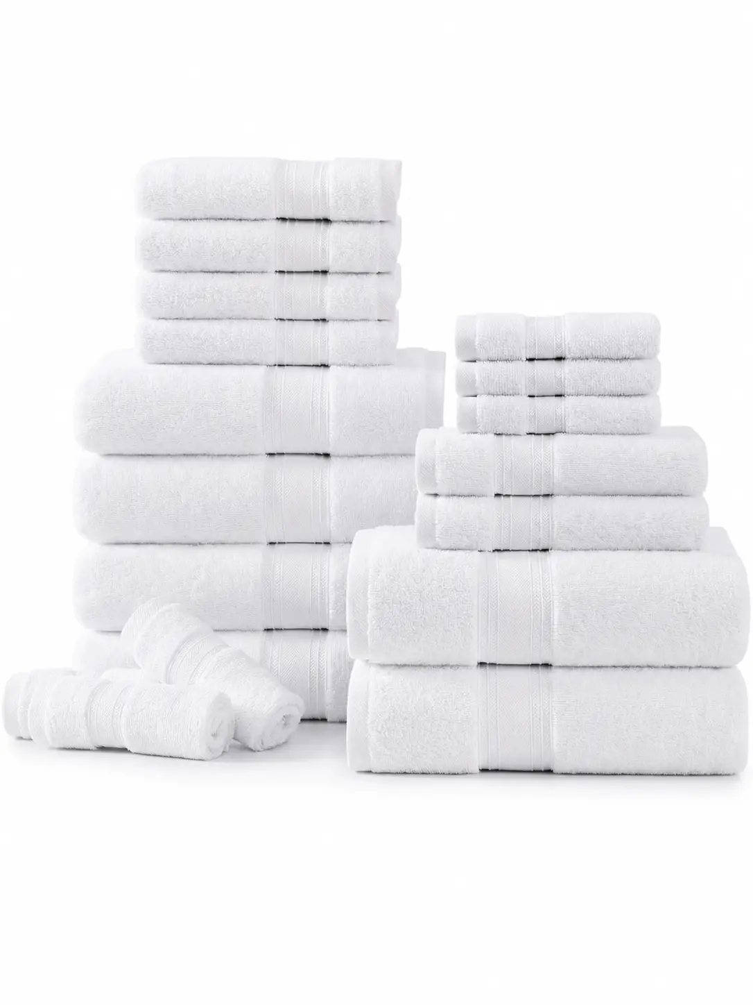 LANE LINEN Luxury 4-Piece Extra Large Thick 100% Cotton Bath Towels Set - Non-Twist, Quick Dry, Super Soft Fluffy, Super Absorbent Towel for Bathroom