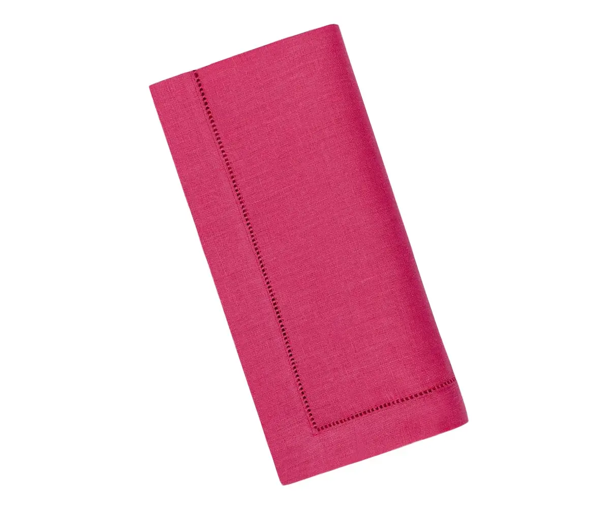 Raspberry Linen Napkins Raspberry Linen Napkins