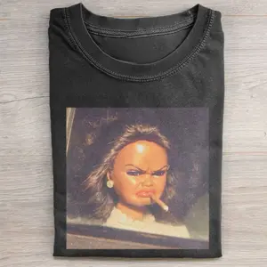 Black Barbiecore Mood POV Shirt, Funny Barbie Meme Graphic T-Shirt, Dark Barbiecore Aesthetic Tee, Sarcastic Pop Culture Humor Shirt, Trendy Womens Meme, Casual Streetwear Style, Gift for Her, Fast Shipping USA