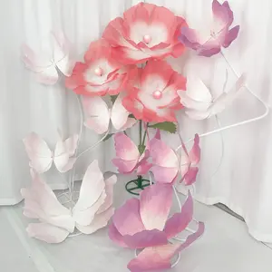 Nine-leaf crepe poppy  Giant flower  Photography prop  Holiday and wedding outfit