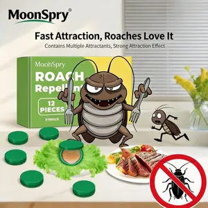 Fast-Acting Cockroach Gel Bait Kit with Indoor Trap, Long-Lasting Effect Roach Control, CockroachExterminator, Roach Traps, Cockroach Buster Indoor & Roach Killer for Indoor Infestation