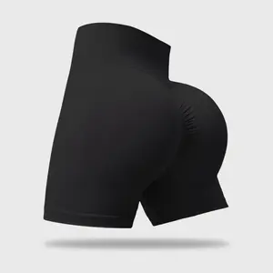 [Shop and Receive a Gift] Women's Summervibes Female High-Waisted Tummy-Controlling Hip-Lifting Seamless Sports Shorts, Suitable for Gym Workouts, Yoga, Running Outdoor Fun,summervibes Athletic Bottoms Runningshorts