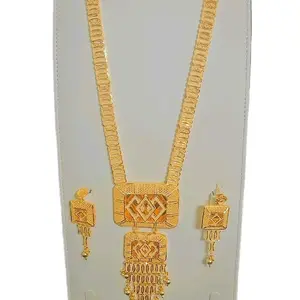 Long Arabic design necklace