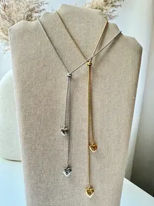 Corbatin Adjustable Heart Necklace