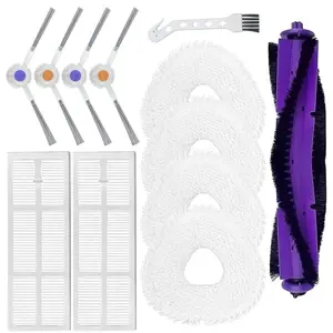 Robot Vacuum Cleaner Accessories Set Main Brush  Wipes For Narwhal For Freo