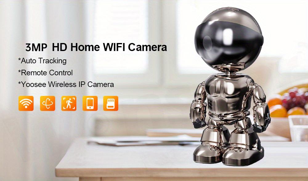 3MP  5G&2.4GHz WiFi Camera with Motion Detection and Two-Way Audio for Home Security - Wireless, Automatic Cable Monitoring Phone