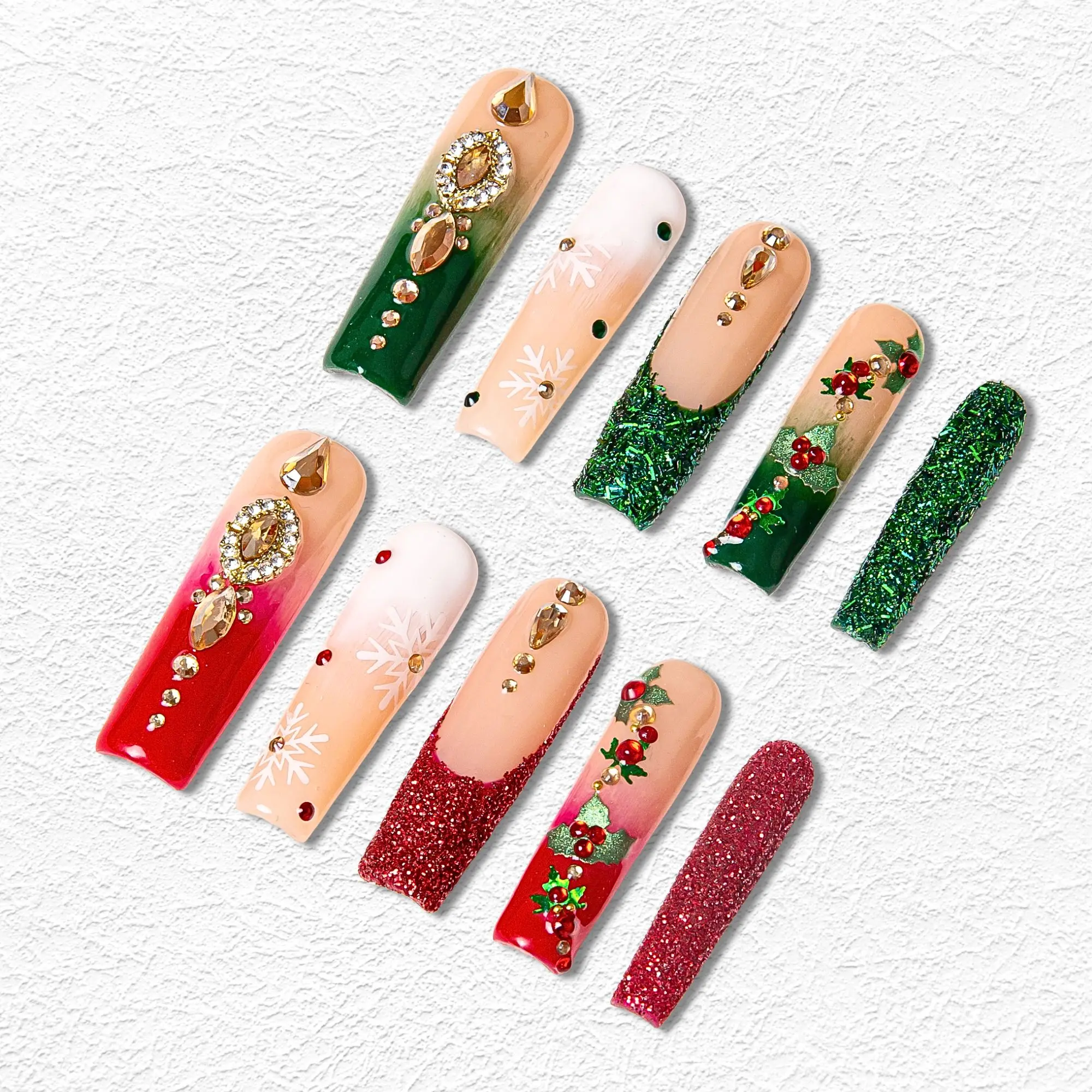 Lovful Festival Special Limited Edition Handmade Acrylic Press-On Nails For Halloween And Christmas | 10PCS Reusable,Salon Quality Decoration #DealsForYouDays