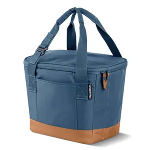 CleverMade Tahoe 18 Cans Collapsible Soft Sided Cooler - Ocean: Water-Resistant, Zip Closure