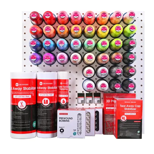 BAI Multi-Needle Embroidery Machine Starter Kit, Embroidery Consumables Set, Embroidery Set