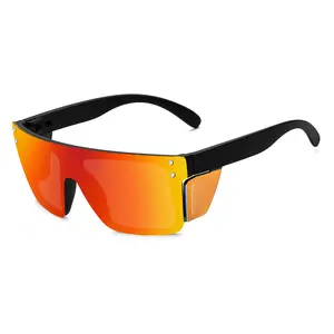 Bingking Z87Polarized  Safety Glasses / Sunglasses Black Frame,  Mirror Lens