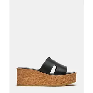 Steve Madden HARMONY BLACK LEATHER