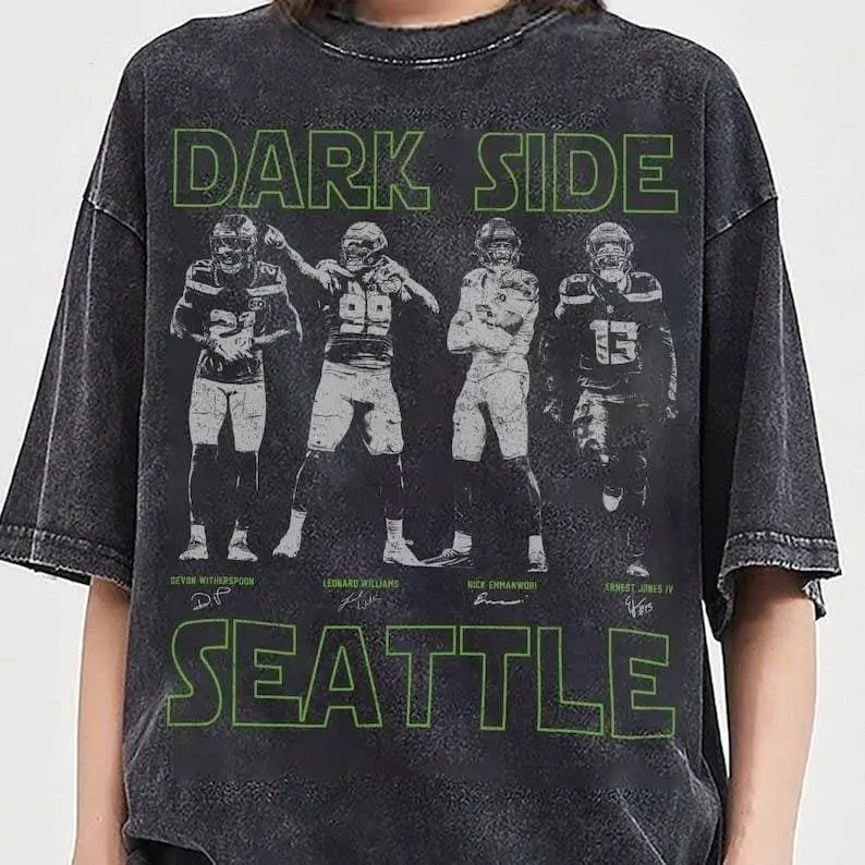 Dark Side 12 Seattle Football Comfort Colors Shirt