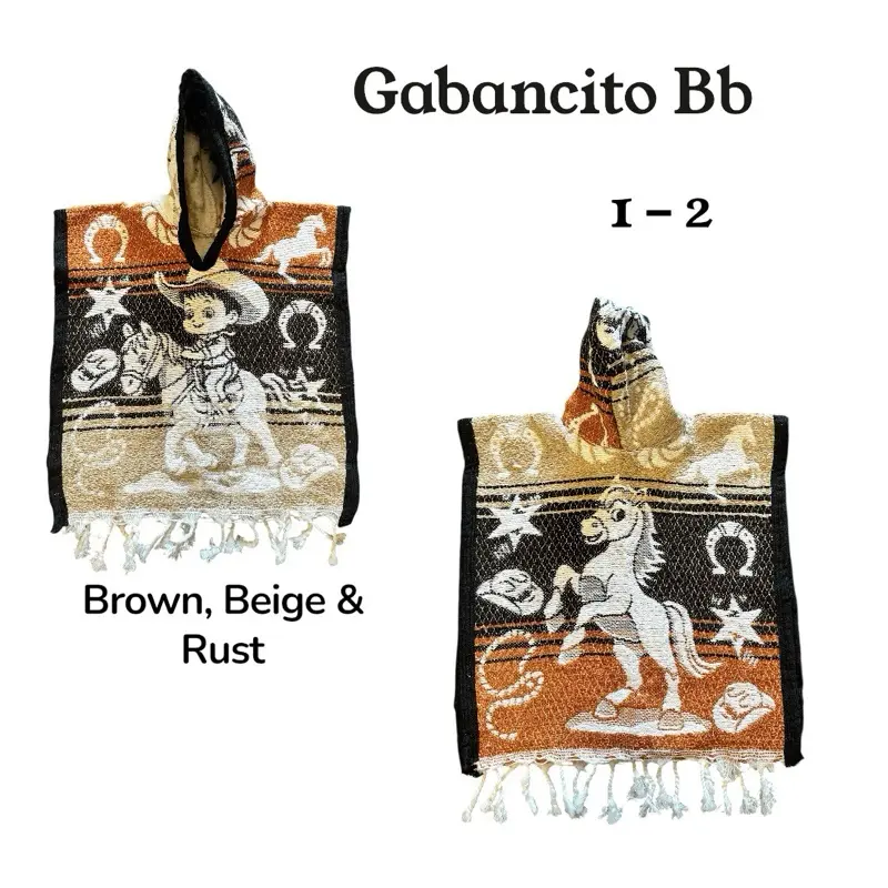 Gbn Bb Caballo Brown, Beige & Rust