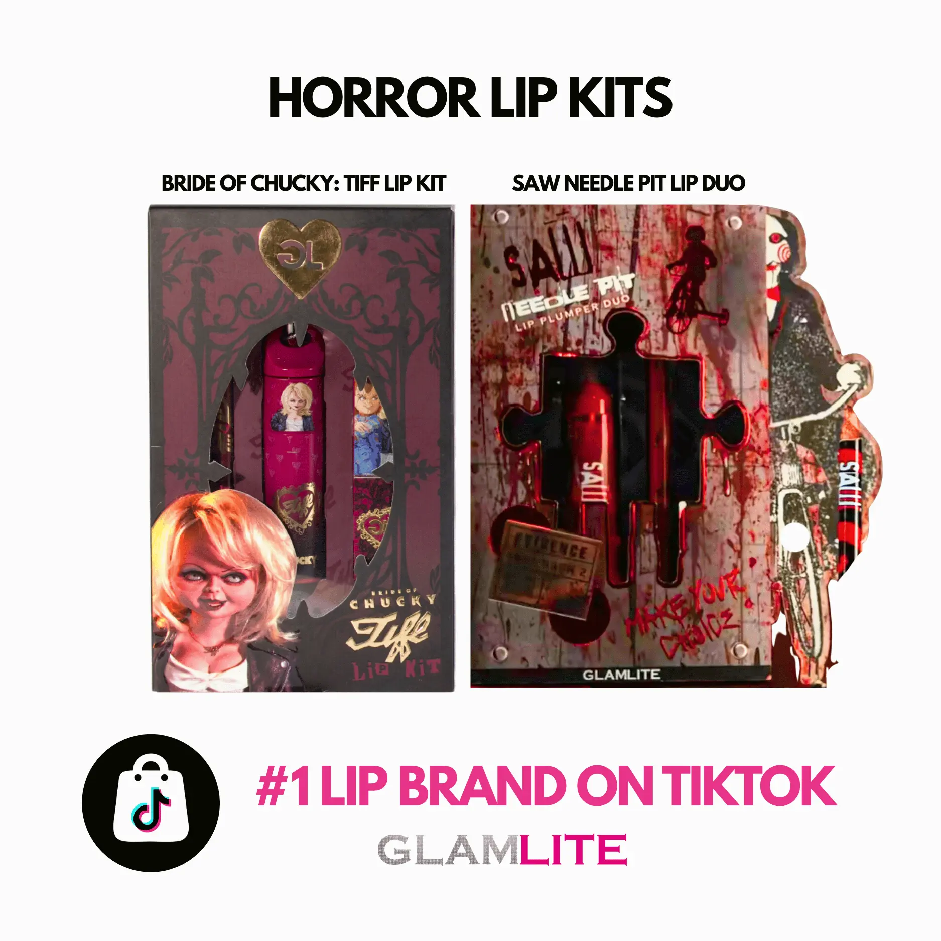 Glamlite Horror Lip Kits