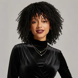 Noble 13 Inch Dreadlocks Ombre Color Wig Synthetic Hair Wig