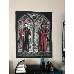Tapestry  Rap Icon Banner Tapestry Bold Album Cover Wall Art for Hip-Hop Fans Music Decorative Poster Hip-pop $uideboy$ star tapestry sucideboys art dormitory wall decoration Artwork Gothic Print Backdrop summerwins