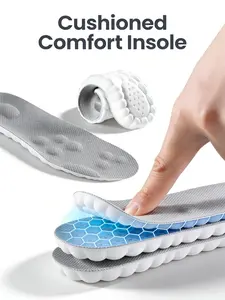 4D Cloud Soles for Men & Women Anti Fatigue Shock Absorption Foot Pain Relief Insoles for Summer Comfort Support Durable Long Lasting