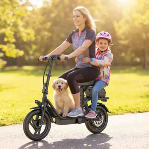 500W Electric Scooter with Seat & Storage – 22MPH, Foldable for Adults & Kids, Perfect for Family Rides ‍‍